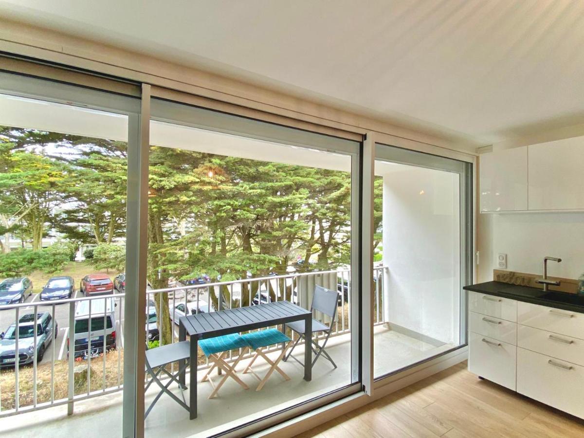 Appartement Residence Le Goulvars-Plage Du Goviro Киберон Экстерьер фото